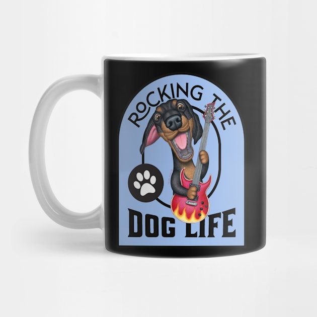 Rockin The Dog Life by Danny Gordon Art